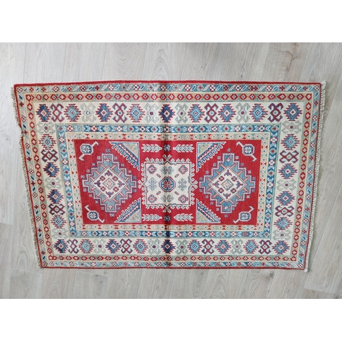 15 - Afghan Kazak carpet square {150cm H x 100cm W}