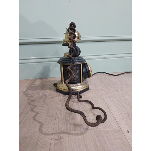 117 - Vintage style telephone. {30 cm H x 22 cm W x 17 cm D}