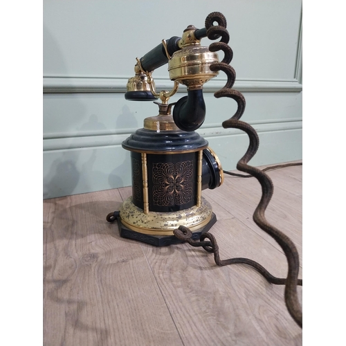 117 - Vintage style telephone. {30 cm H x 22 cm W x 17 cm D}