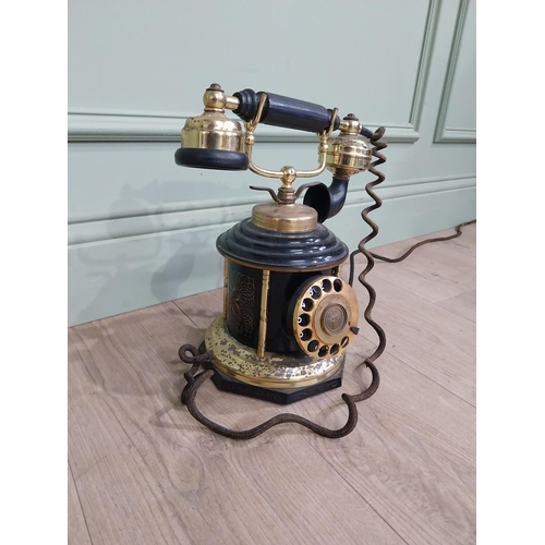 117 - Vintage style telephone. {30 cm H x 22 cm W x 17 cm D}