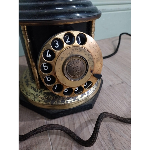 117 - Vintage style telephone. {30 cm H x 22 cm W x 17 cm D}