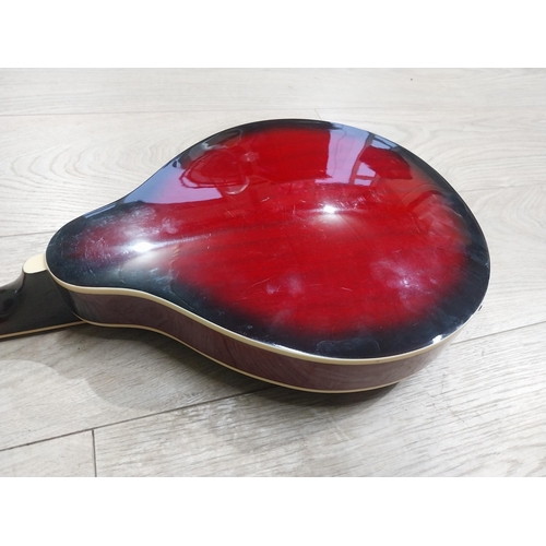 136 - Richwood Mandolin in soft case.