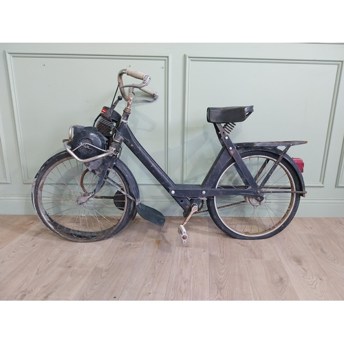 250 - Early 20th C. Solex moped. {96 cm H x 156 cm W x 58 cm D}.