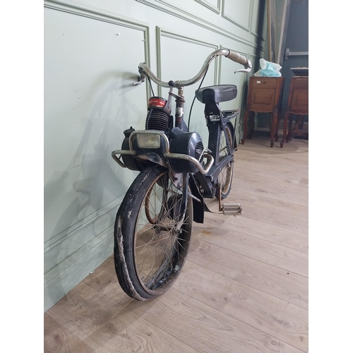 250 - Early 20th C. Solex moped. {96 cm H x 156 cm W x 58 cm D}.