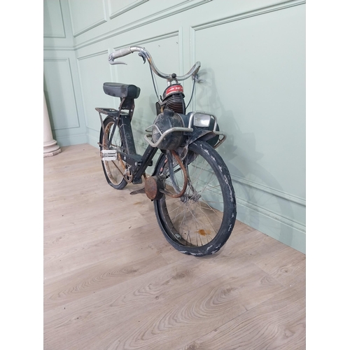 250 - Early 20th C. Solex moped. {96 cm H x 156 cm W x 58 cm D}.