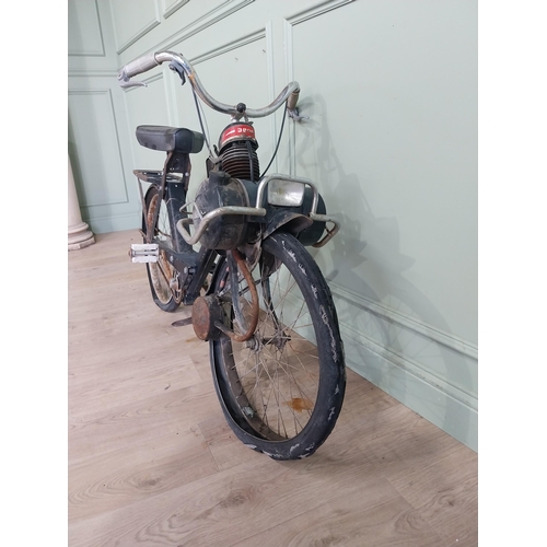 250 - Early 20th C. Solex moped. {96 cm H x 156 cm W x 58 cm D}.