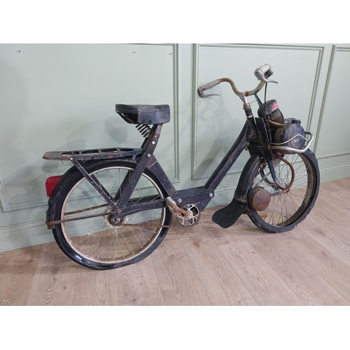 250 - Early 20th C. Solex moped. {96 cm H x 156 cm W x 58 cm D}.