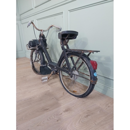 250 - Early 20th C. Solex moped. {96 cm H x 156 cm W x 58 cm D}.