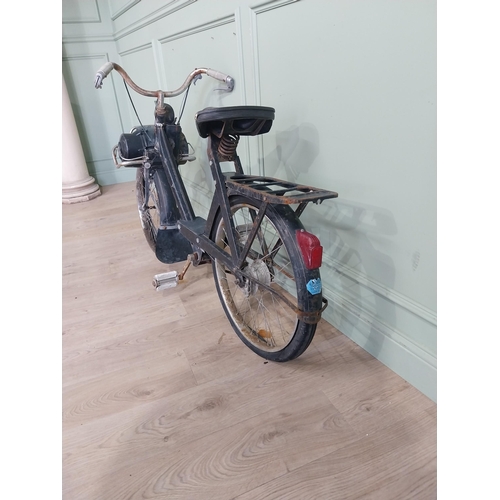 250 - Early 20th C. Solex moped. {96 cm H x 156 cm W x 58 cm D}.