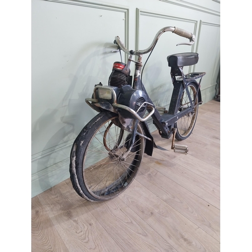 250 - Early 20th C. Solex moped. {96 cm H x 156 cm W x 58 cm D}.