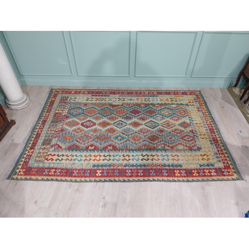 260 - Antique Kilim Carpet {305 cm H x 195 cm W}