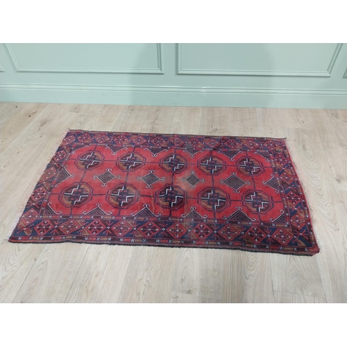 390 - Antique Balouch carpet. {130 cm H x 80 cm W}.