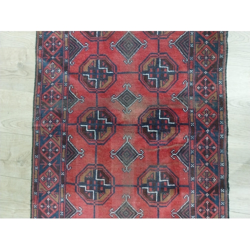 390 - Antique Balouch carpet. {130 cm H x 80 cm W}.