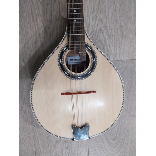 406 - Cased Thamann Mandolin