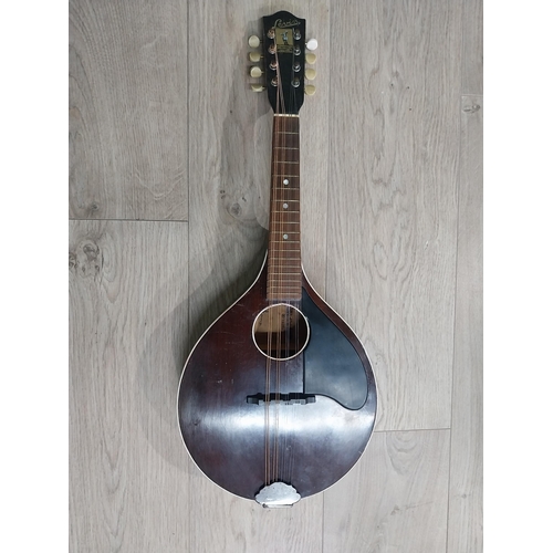 544 - Levin Andersson 1922 cased mandolin.