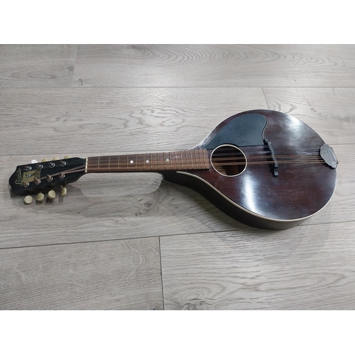 544 - Levin Andersson 1922 cased mandolin.