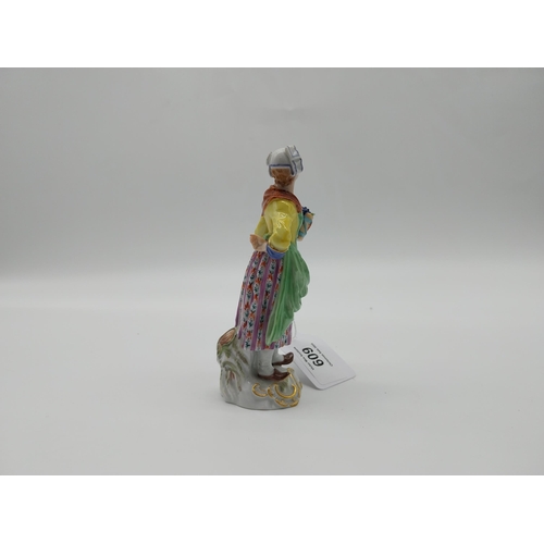 609 - 20th. C. Meissen Figure  - 