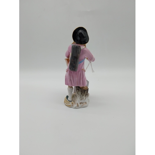 611 - 19th. C. Meissen Figure  - 