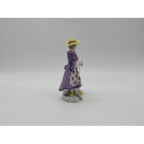 614 - 19th. C. Meissen Figure  - 