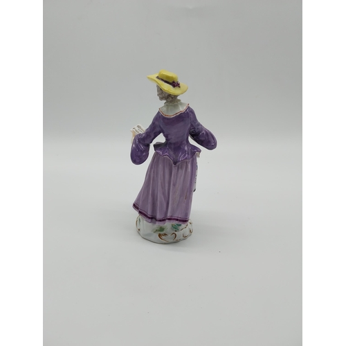 614 - 19th. C. Meissen Figure  - 