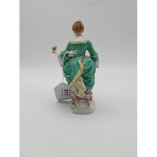 617 - 20th. C. Meissen Figure  - 