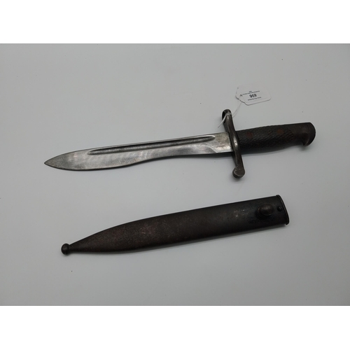 696 - WWI French bayonet. {40 cm L}