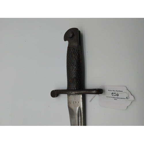 696 - WWI French bayonet. {40 cm L}