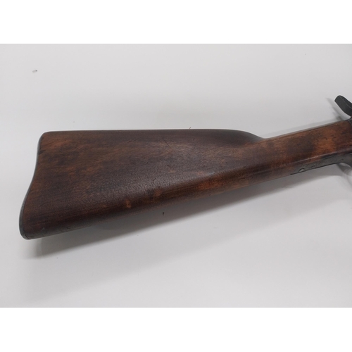 700A - 1872 percussion capped rifle. {137 cm L x 12 cm H}.