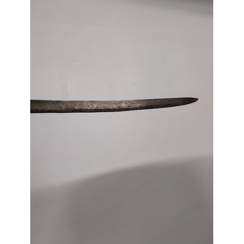 713 - WWI Officer�s sword with basket hilt. {106 cm L}.