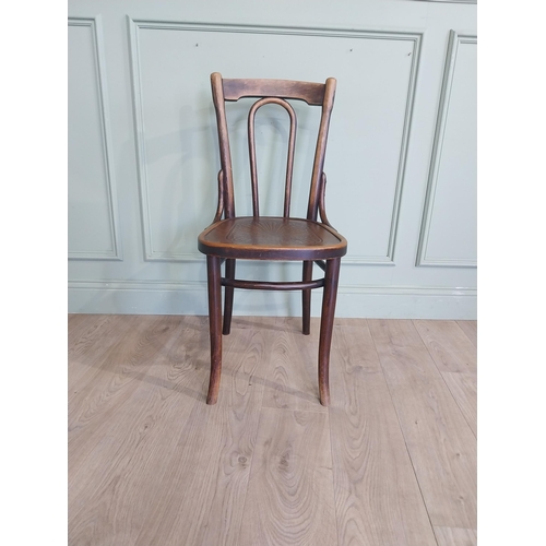 73 - Early 20th C. Bentwood chair. {90 cm H x 45 cm W x 42 cm D}.