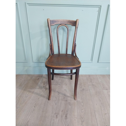 73 - Early 20th C. Bentwood chair. {90 cm H x 45 cm W x 42 cm D}.