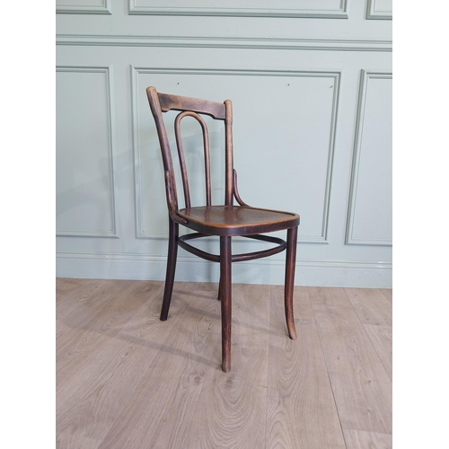 73 - Early 20th C. Bentwood chair. {90 cm H x 45 cm W x 42 cm D}.