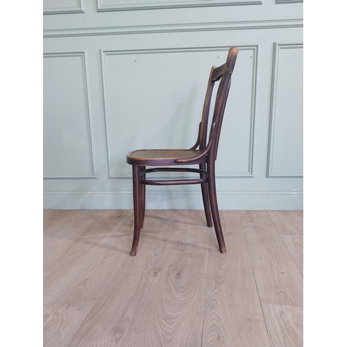 73 - Early 20th C. Bentwood chair. {90 cm H x 45 cm W x 42 cm D}.