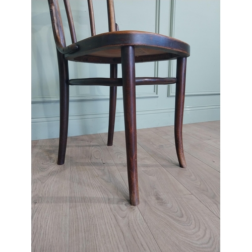 73 - Early 20th C. Bentwood chair. {90 cm H x 45 cm W x 42 cm D}.