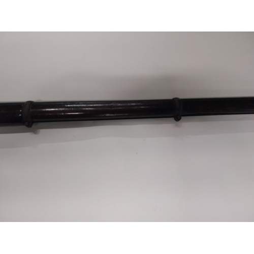 732 - 1864 Enfield Rifle with rolling block percussion cap rifle. {140 cm L}.