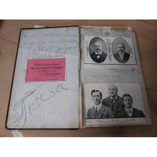 154 - Martin, Cleland and Taylor Wholesale and Mercantile Stationers Glasgow shop ledger. {34 cm H x 21 cm... 