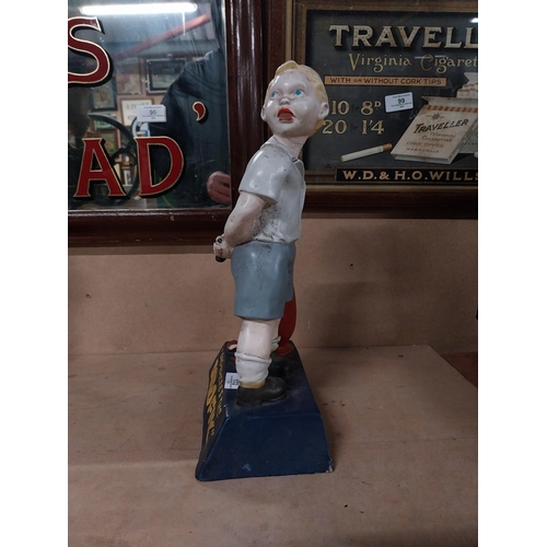 172 - 1960�s Dad Where�s the Durofix plastic advertising model. {38 cm W x 24 cm W x 12 cm D}.