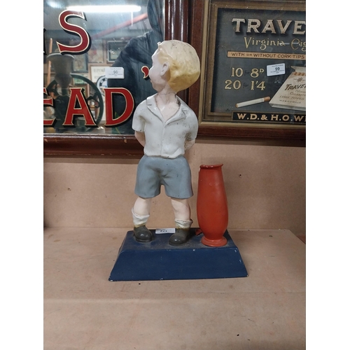 172 - 1960�s Dad Where�s the Durofix plastic advertising model. {38 cm W x 24 cm W x 12 cm D}.