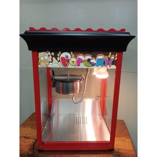 176A - Popcorn machine  H 76cm x W 54cm x D 44cm. NOT AVAILABLE TO VIEW IN PERSON.