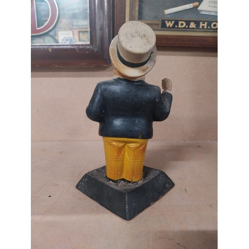 190 - Get Younger Everyday William Younger rubberoid advertising figure. {22 cm H x 10 cm W x 10 cm D}.