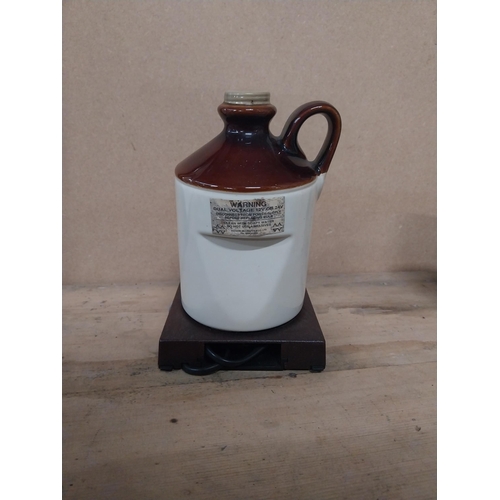 298 - Dry Blackthorn Cider ceramic counter light up font. {22 cm H x 13 cm W x 13 cm D}.