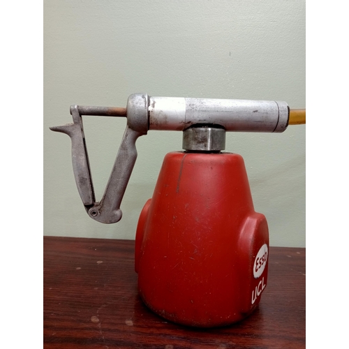 359A - Vintage 1950s metal Esso Upper Cylinder lubricant dispenser  H 22cm x W 40cm x D 12cm . NOT AVAILABL... 