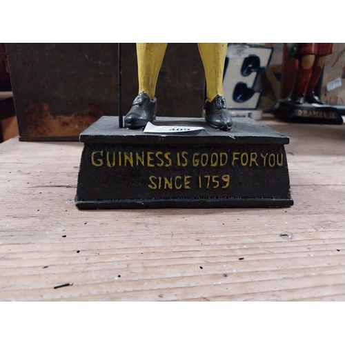 409 - Guinness is Good for you composition advertising figure. {34 cm H x 14 cm W x 6 cm D}.