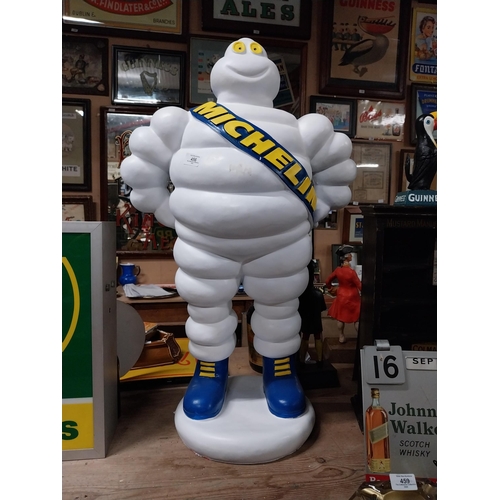 456 - Michelin Man composition advertising figure. {83 cm H x 47 cm W x 23 cm D}.