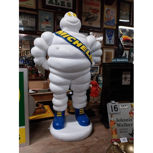 456 - Michelin Man composition advertising figure. {83 cm H x 47 cm W x 23 cm D}.