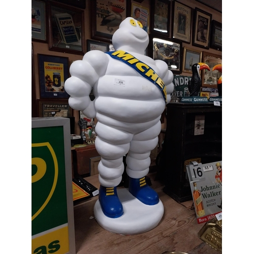 456 - Michelin Man composition advertising figure. {83 cm H x 47 cm W x 23 cm D}.