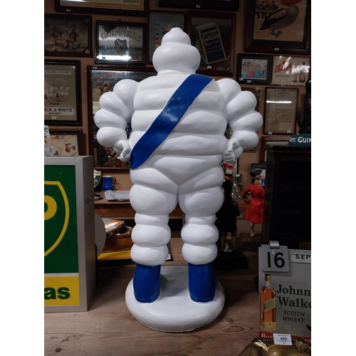 456 - Michelin Man composition advertising figure. {83 cm H x 47 cm W x 23 cm D}.