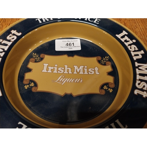 461 - Irish Mist Try It On Ice plastic change tray. {4 cm H x 20 cm Dia.}.