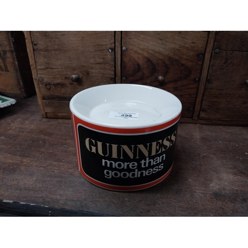 499 - Guinness ceramic change tray. {9 cm H x 14 cm Dia.} and Murphy's Irish Stout change tray. {4 cm H x ... 