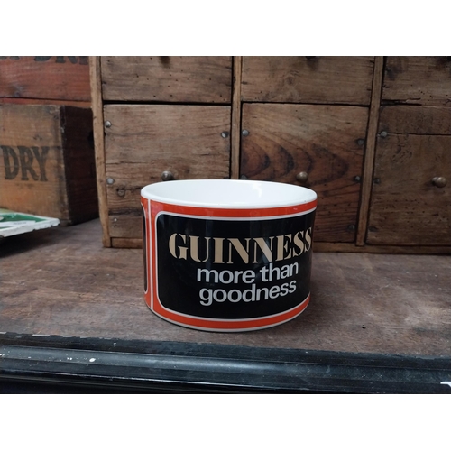 499 - Guinness ceramic change tray. {9 cm H x 14 cm Dia.} and Murphy's Irish Stout change tray. {4 cm H x ... 